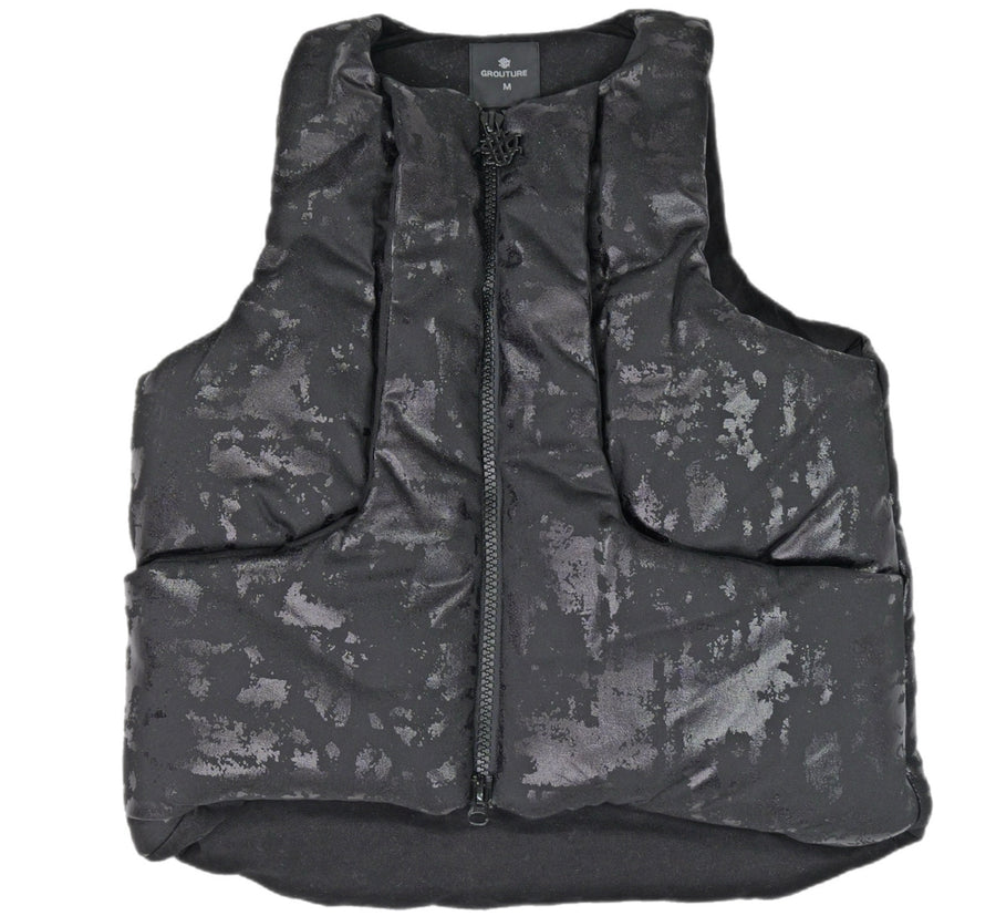 ジャケット・アウター ga226226 GROUTURE / VEST Painted Cropped Cargo vest – Grouture
